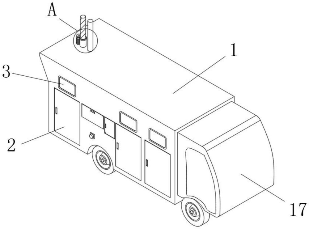 一種可分類收集的垃圾收集車的制作方法