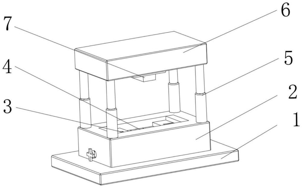 一種汽車橫梁連接板加工模具的制作方法