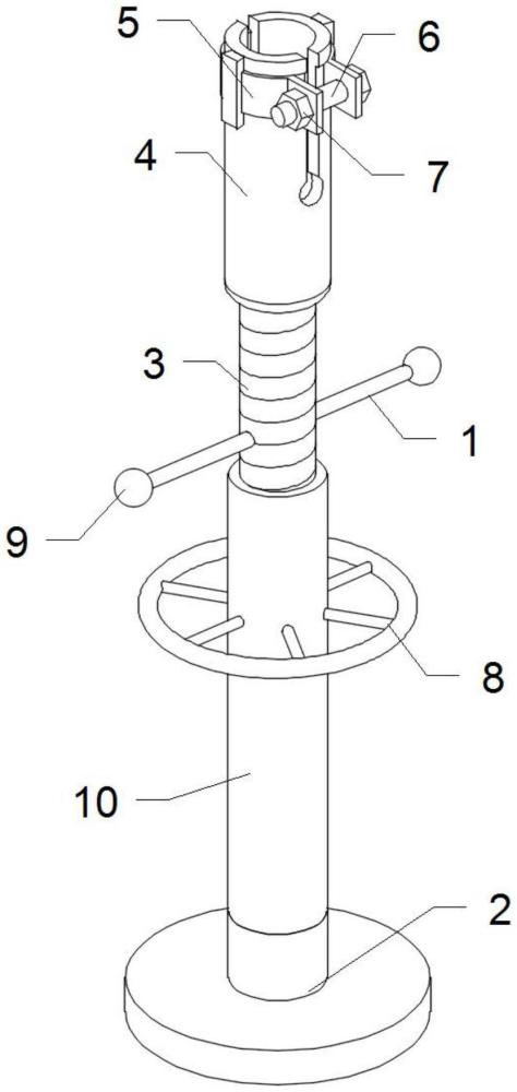 一種橋梁搭建用伸縮裝置的制作方法