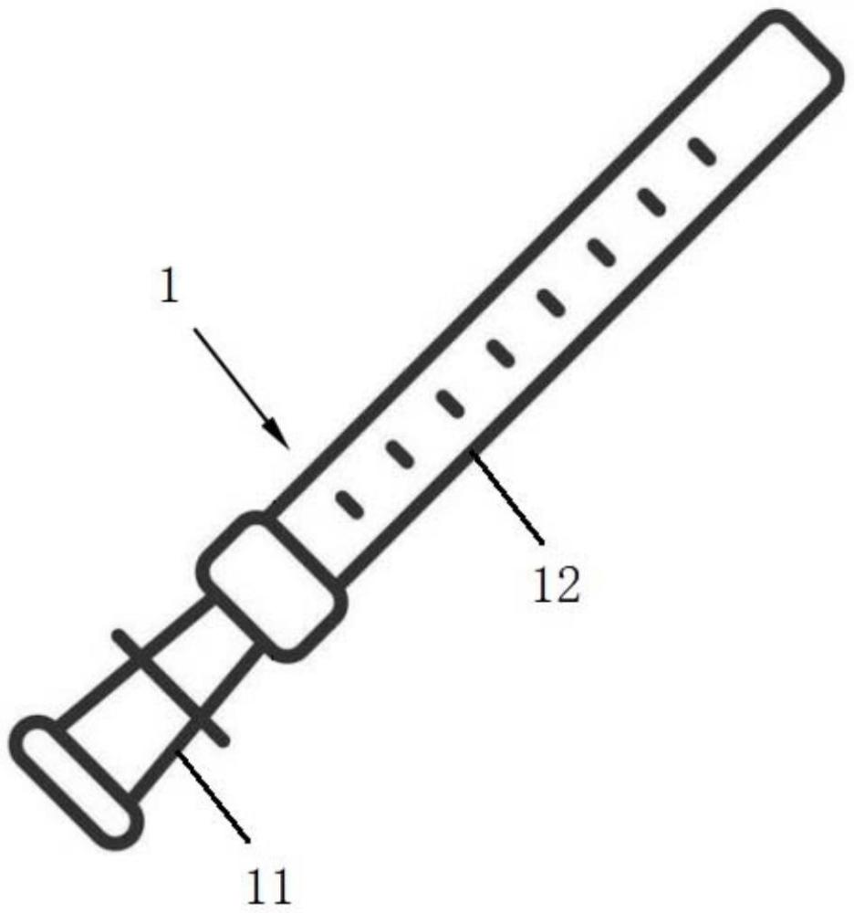 一種鼻分泌物樣本采集留存裝置的制作方法