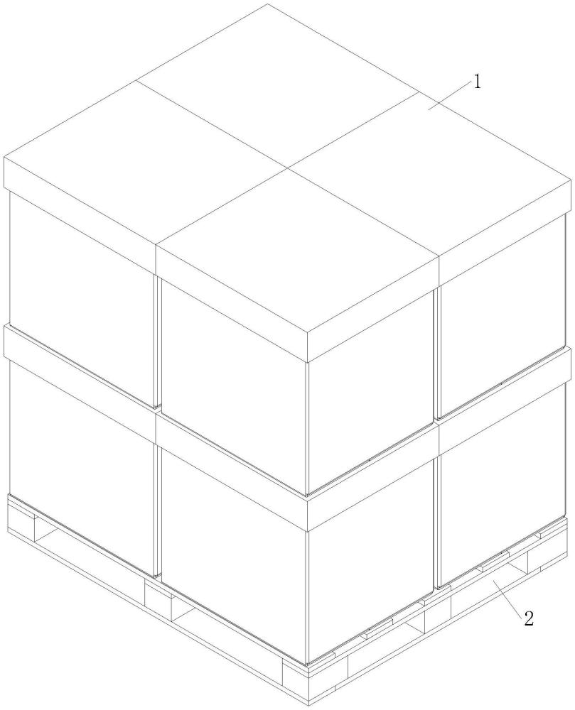 一种汽车中控显示器包装组合箱的制作方法