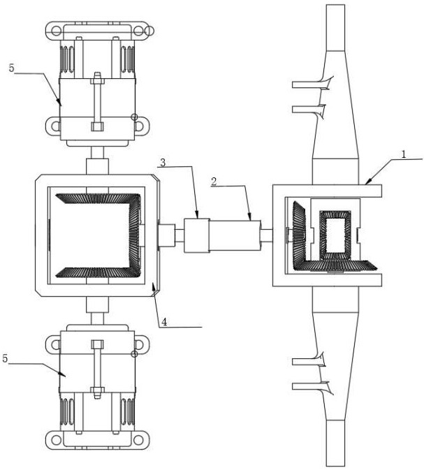 一種新能源汽車(chē)機(jī)械傳動(dòng)機(jī)電耦合組合式發(fā)電系統(tǒng)及汽車(chē)的制作方法