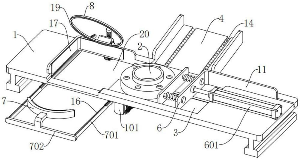 一種汽車法蘭鉆孔工裝的制作方法