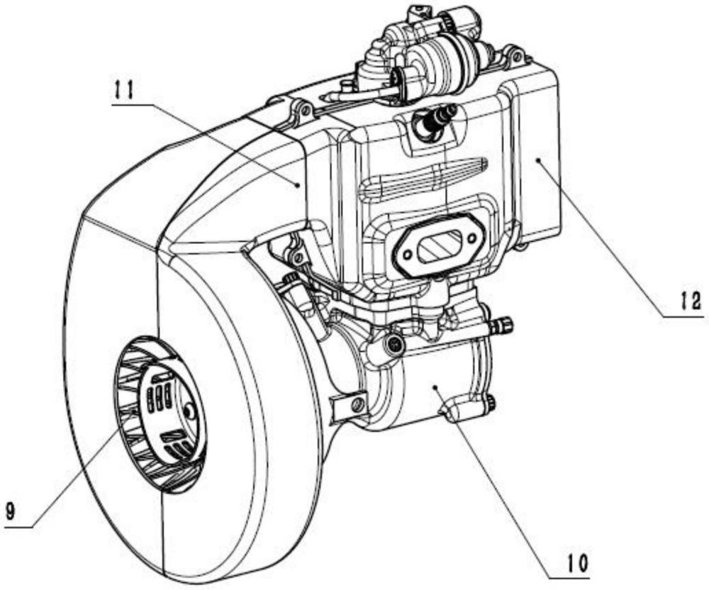 一種發(fā)電機(jī)組導(dǎo)風(fēng)罩總成結(jié)構(gòu)的制作方法