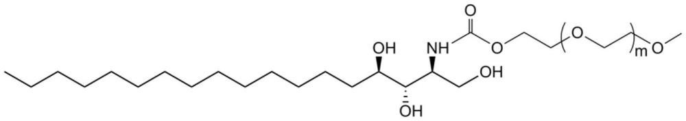 一種基于鞘氨醇偶聯(lián)聚乙二醇載體的兩性霉素B納米復(fù)合物及其制備方法和應(yīng)用