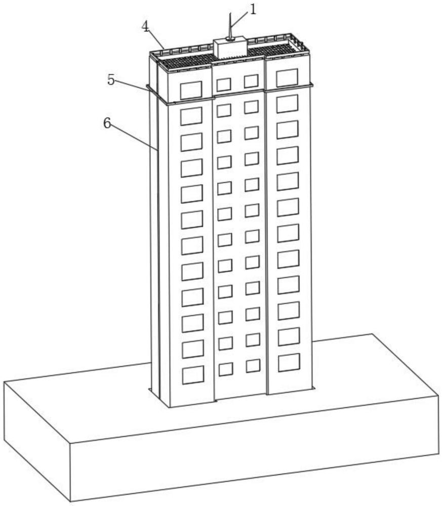 一種建筑屋頂避雷針的制作方法