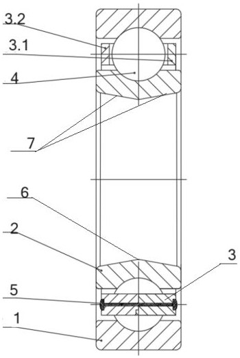 一種柱塞油泵深溝球軸承的制作方法