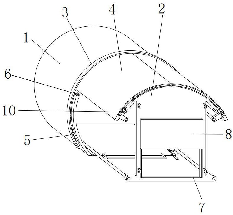 一種可降噪的建筑施工平臺(tái)的制作方法