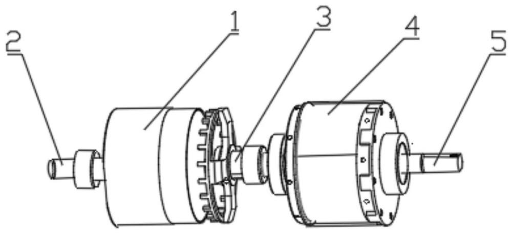 一種同軸雙輸出電機的制作方法