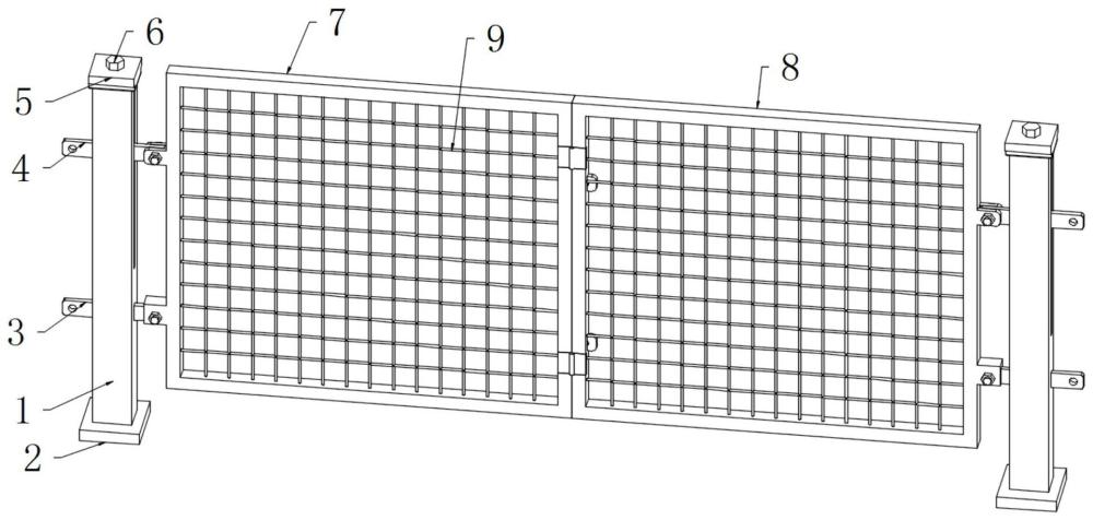 一種土木工程用建筑護(hù)欄的制作方法