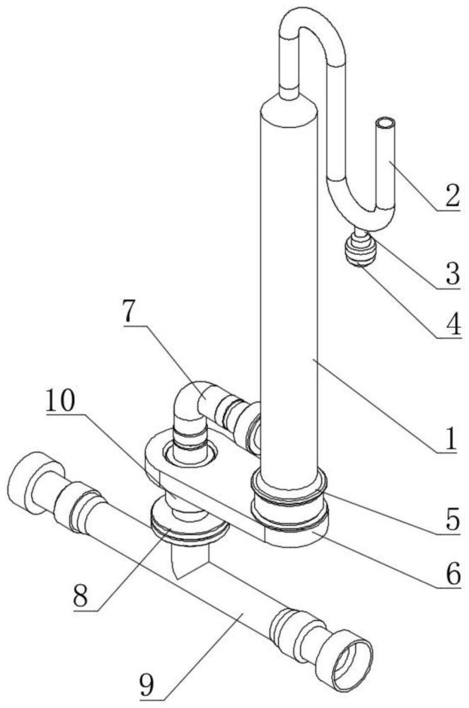 一種具有過濾功能的濕式放散管的制作方法