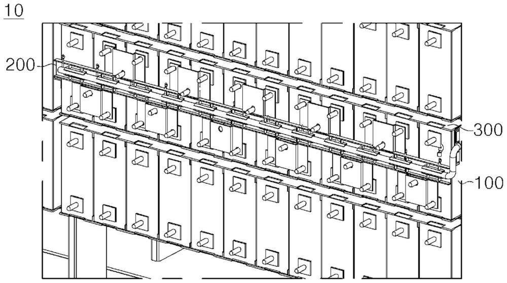 機(jī)架組件和包括機(jī)架組件的電池組的制作方法