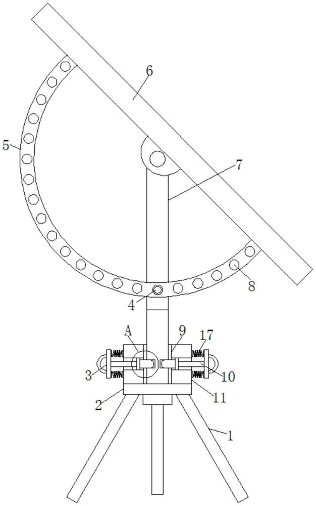 一種具有旋轉(zhuǎn)功能的光伏支架的制作方法