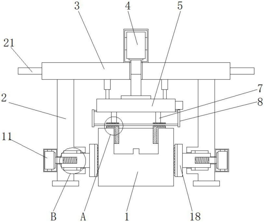 一种汽车冲压模具凹模取出装置的制作方法