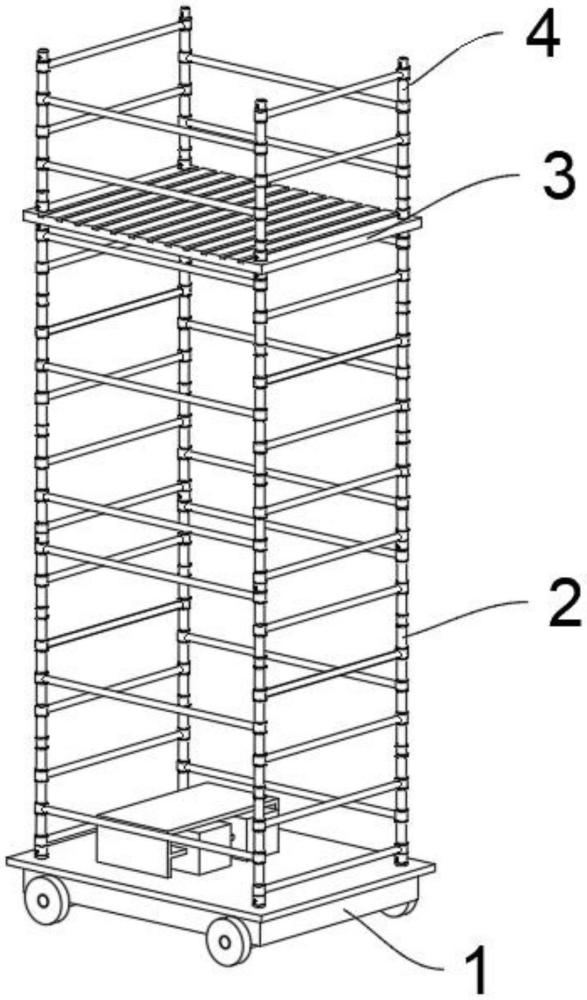 一种用于电化公路移动作业梯车的制作方法