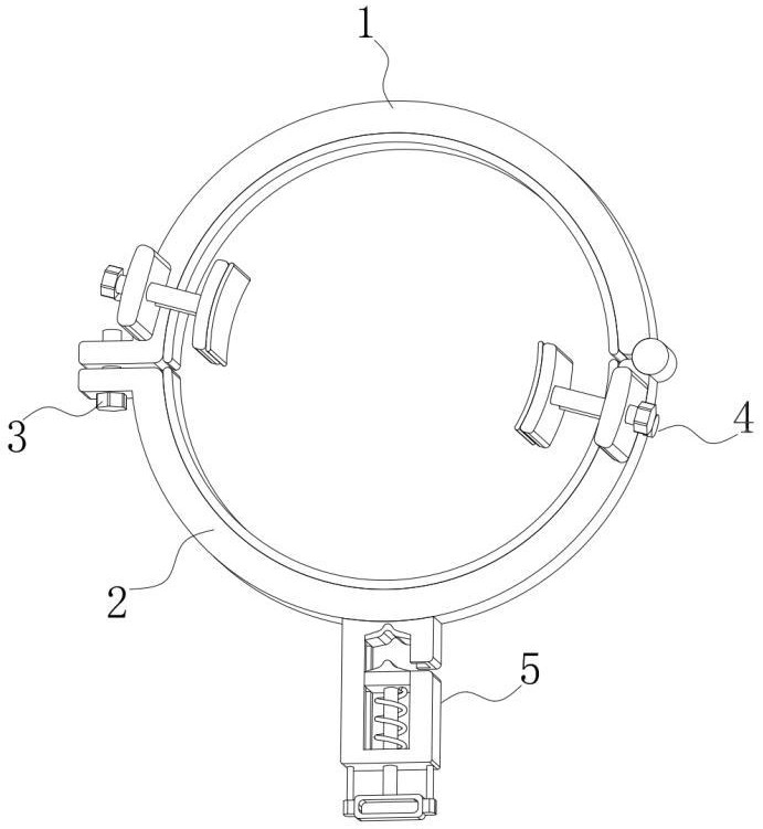 一种建筑施工外围防护网固定器的制作方法