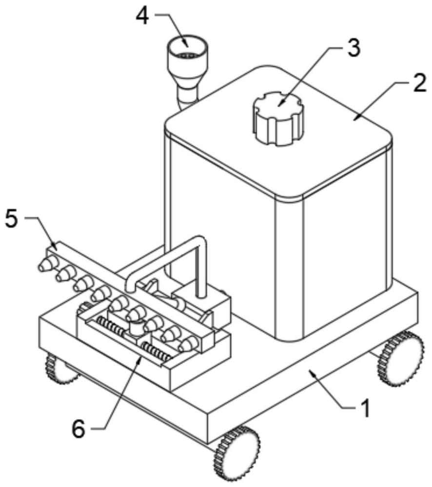 用于菜田的自動均勻噴藥車的制作方法