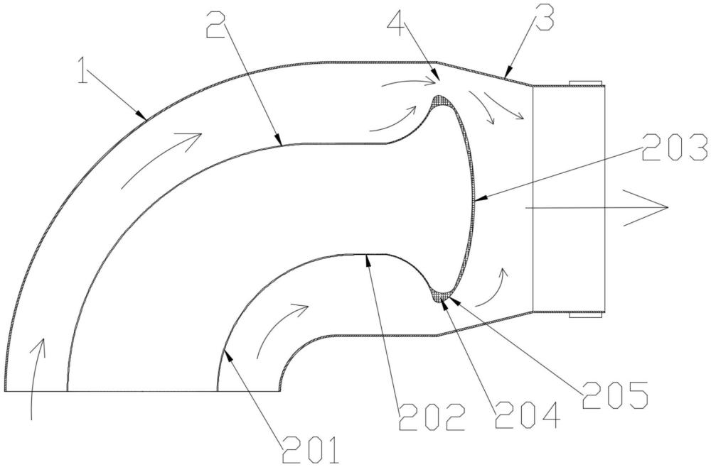 一種霧炮導(dǎo)風(fēng)管件的制作方法