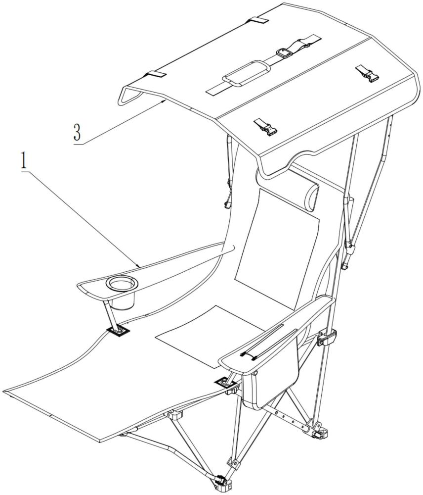 一种折叠遮阳椅的制作方法