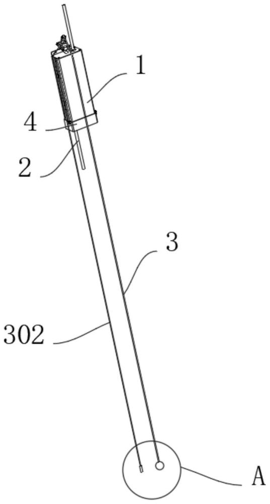 一種LED驅(qū)動電源的懸掛固定結(jié)構(gòu)的制作方法