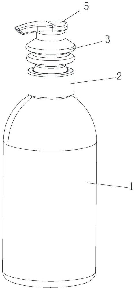 一種具有軟袋的乳液瓶的制作方法