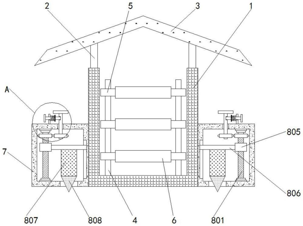 一种园林绿化用绿化生态架的制作方法