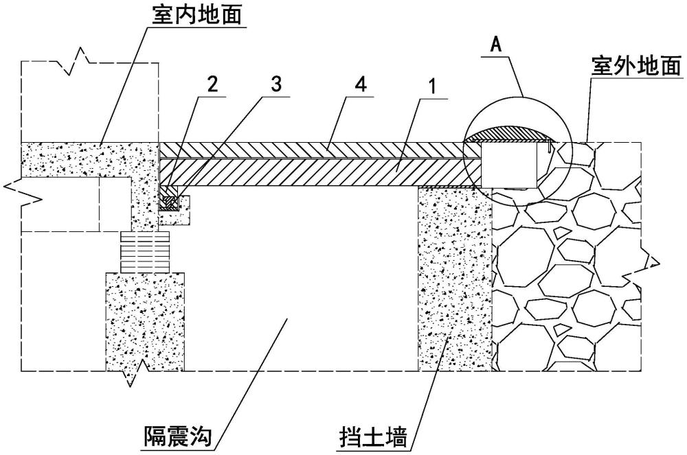 一種建筑隔震溝蓋板的制作方法