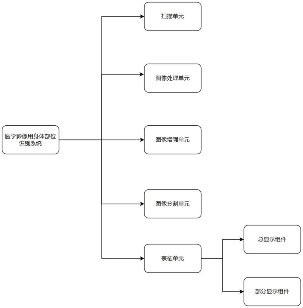 一种医学影像用身体部位识别系统的制作方法