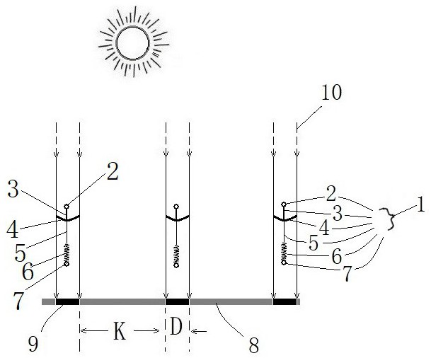 T型光伏索發(fā)電系統(tǒng)及T型光伏棒的制作方法