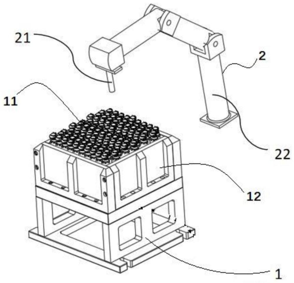 一种外调形式多点可重构模具