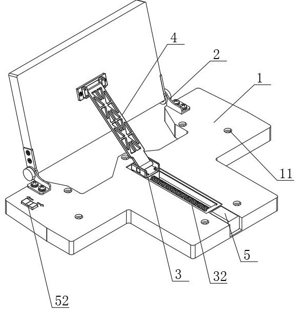 一種電機(jī)控制的顯示器翻轉(zhuǎn)支架的制作方法