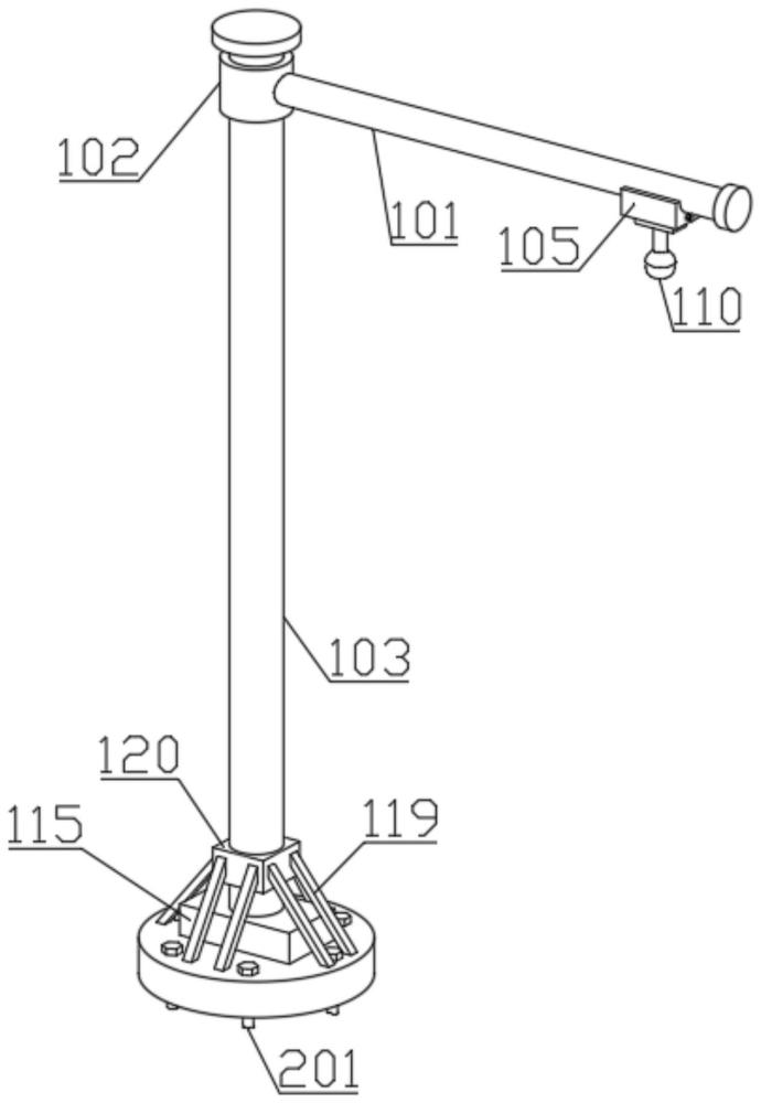 一種電子警察卡口裝置的制作方法