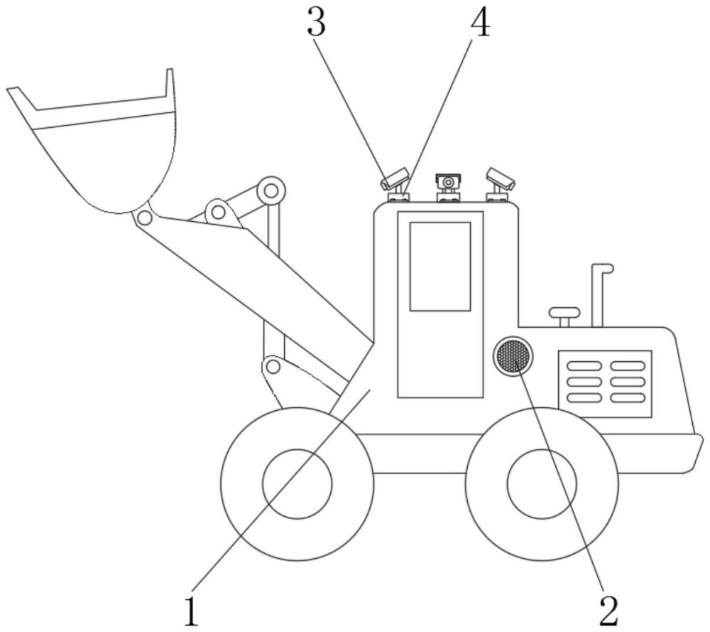 一種具有警示功能的鏟車的制作方法