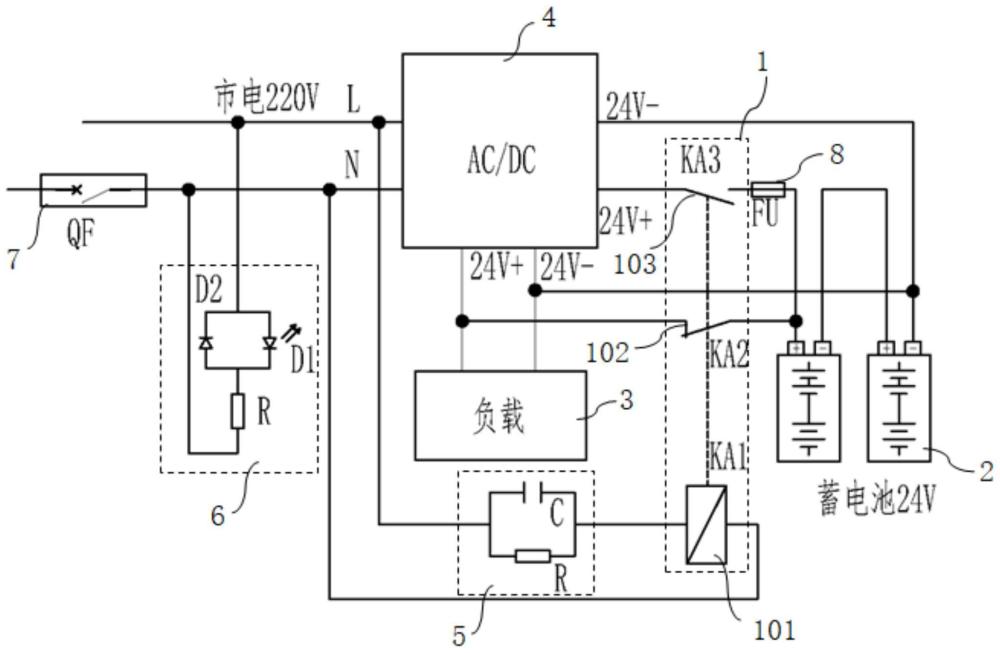 一種儲(chǔ)能系統(tǒng)后備電源裝置的制作方法