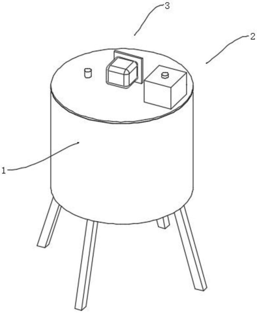 一種施工現(xiàn)場厚型防火涂料攪拌器的制作方法