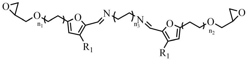 一種新型的呋喃結(jié)構(gòu)生物基席夫堿環(huán)氧樹脂及其制備方法