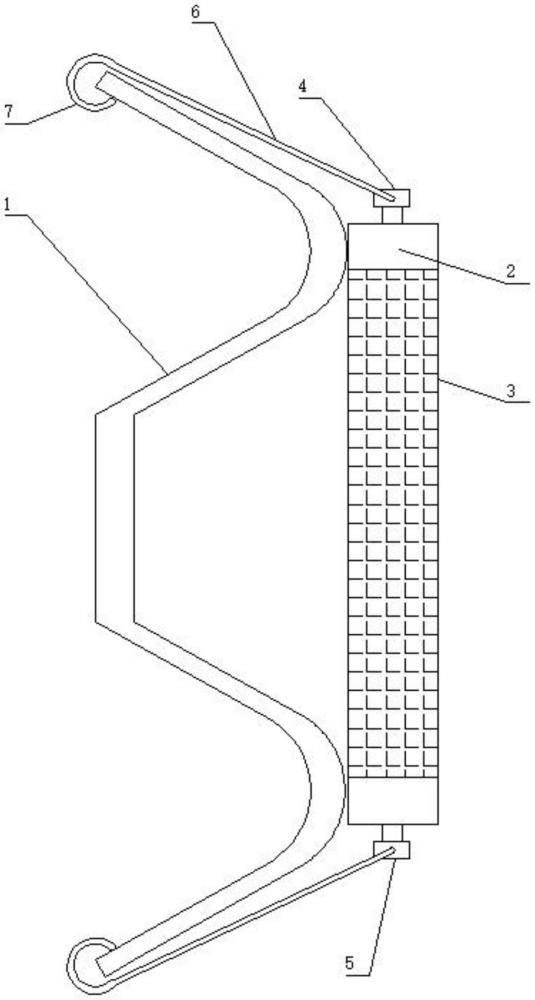 一種高速公路護(hù)欄板夜間反光裝置的制作方法