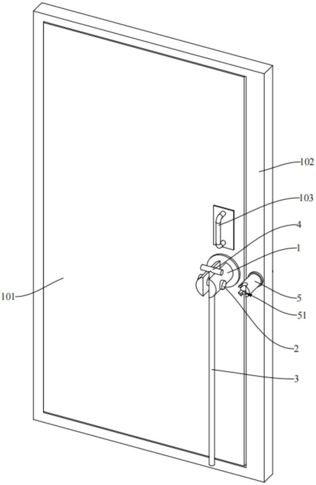 用于門的開啟裝置及風(fēng)門的制作方法