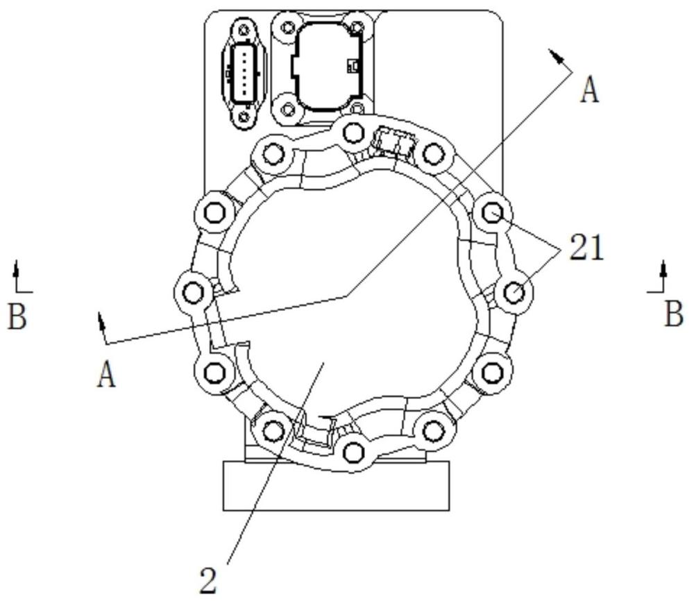 一種臥式雙級(jí)滾動(dòng)轉(zhuǎn)子壓縮機(jī)的制作方法