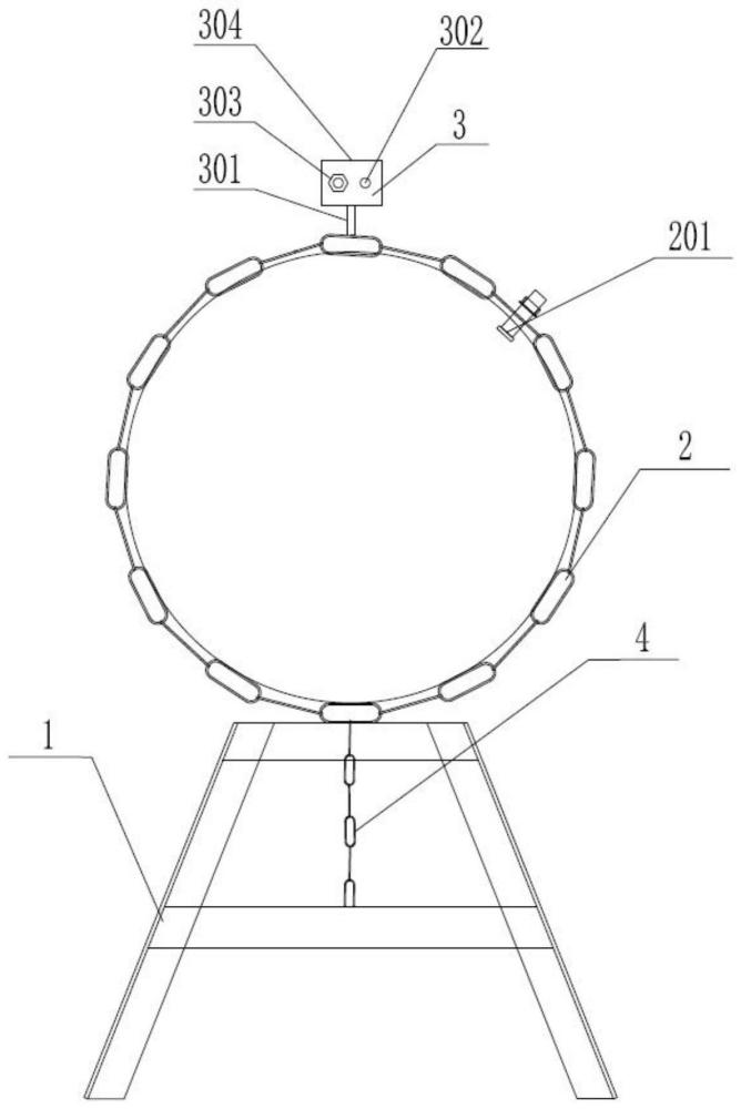 一種大、重管材焊接固定裝置的制作方法