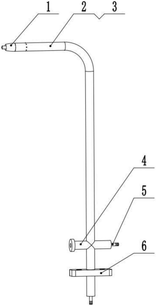 一種帶測溫功能的總靜壓探針的制作方法