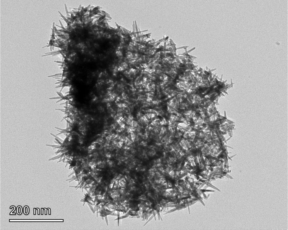 一種大電流密度長(zhǎng)期穩(wěn)定電催化析氧催化劑及其制備方法和應(yīng)用