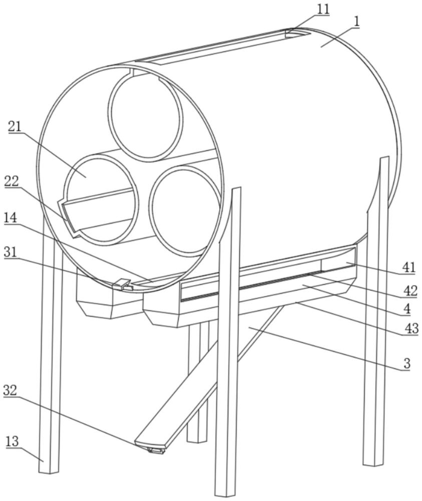 纖維材料加工用于纖維材料間歇式碳化爐的制作方法