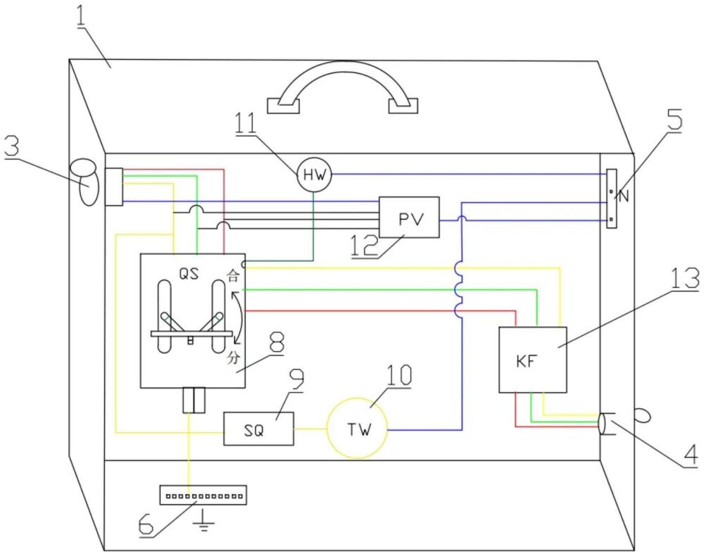 便攜式智能高壓試驗電源箱的制作方法