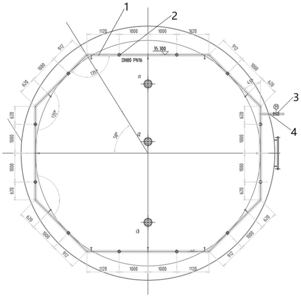 一種濕式靜電除塵器用消防噴淋系統(tǒng)的制作方法