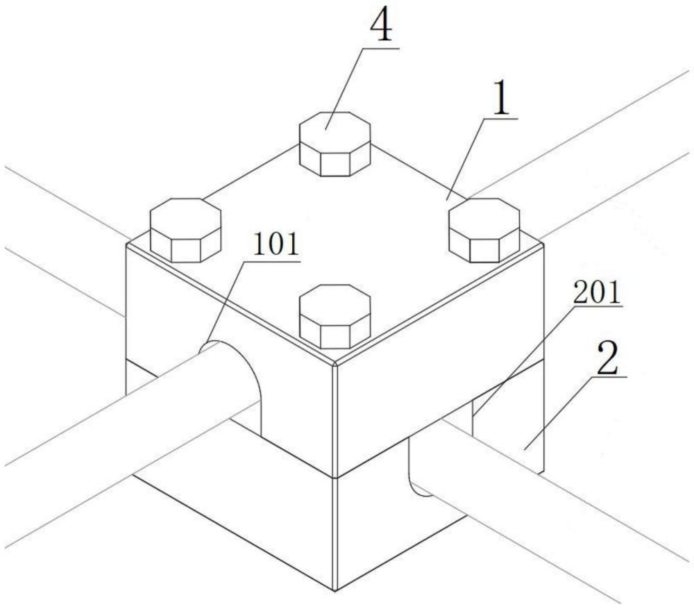 一種十字連接件的制作方法