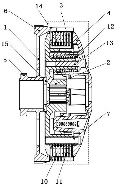 一種手動(dòng)濕式摩托車離合器的制作方法