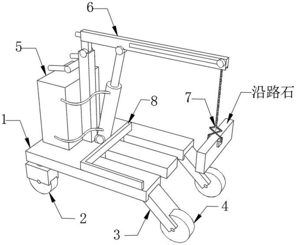 一種路橋建設(shè)用材料搬運(yùn)裝置