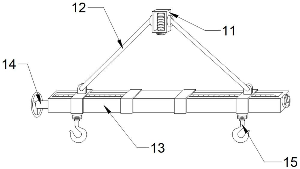 礦山冶金機電設備加工用起吊裝置的制作方法