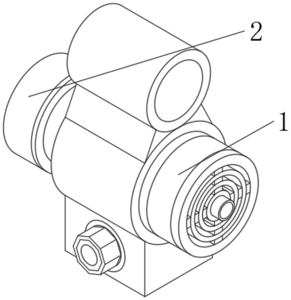 防爆型錐形轉(zhuǎn)子制動(dòng)三相異步電動(dòng)機(jī)雙電機(jī)組的制作方法